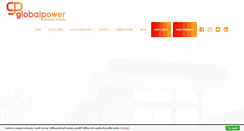Desktop Screenshot of globalpower.it